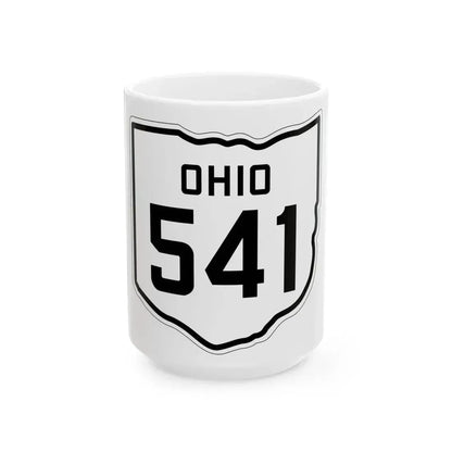 OH-541 1927 (Ohio) (Road Sign) White Coffee Mug 15oz - Go Mug Yourself