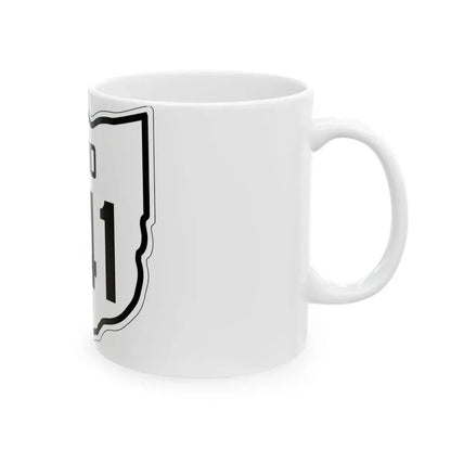 OH-541 1927 (Ohio) (Road Sign) White Coffee Mug - Go Mug Yourself