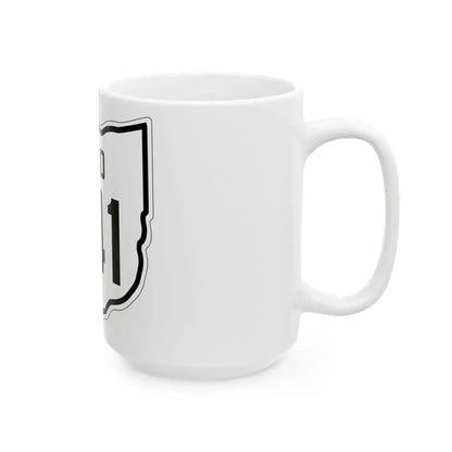 OH-541 1927 (Ohio) (Road Sign) White Coffee Mug - Go Mug Yourself