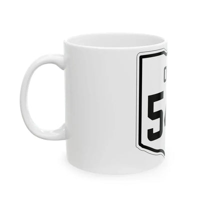 OH-543 1927 (Ohio) (Road Sign) White Coffee Mug - Go Mug Yourself