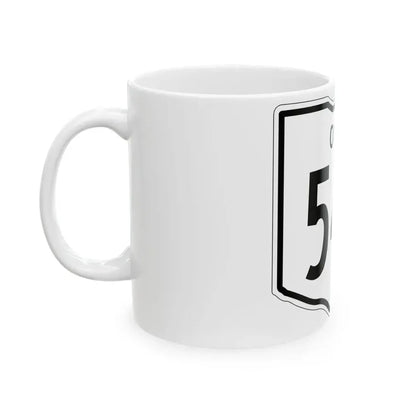 OH-543 1948 (Ohio) (Road Sign) White Coffee Mug - Go Mug Yourself