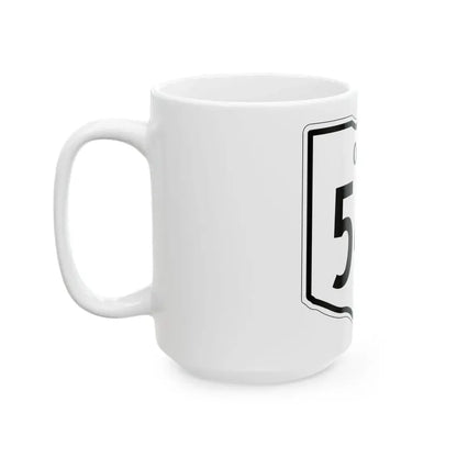 OH-543 1948 (Ohio) (Road Sign) White Coffee Mug - Go Mug Yourself