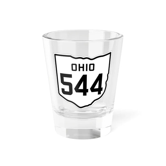OH-544 1927 (Ohio) (Road Sign) Shot Glass 1.5oz 1.5oz - Go Mug Yourself