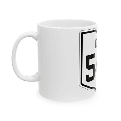 OH-544 1927 (Ohio) (Road Sign) White Coffee Mug - Go Mug Yourself