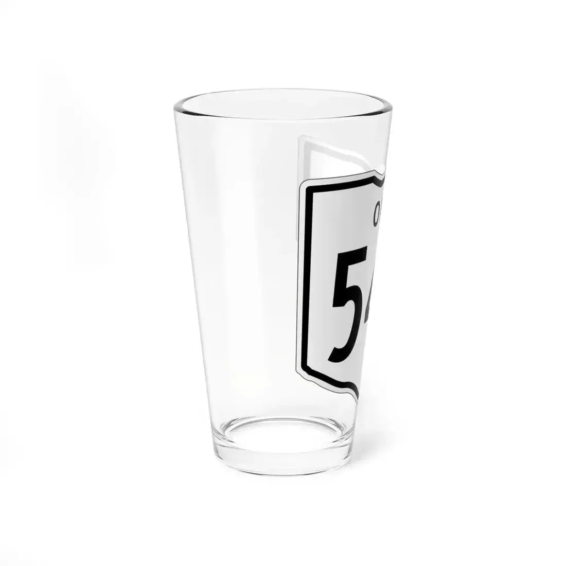 OH-544 1948 (Ohio) (Road Sign) Pint Glass 16oz - Go Mug Yourself