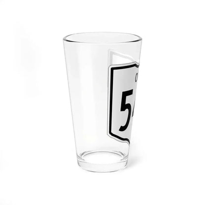 OH-544 1948 (Ohio) (Road Sign) Pint Glass 16oz - Go Mug Yourself