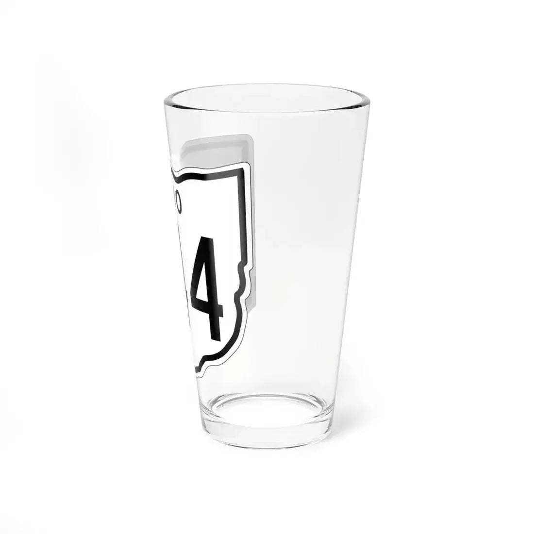 OH-544 1948 (Ohio) (Road Sign) Pint Glass 16oz - Go Mug Yourself