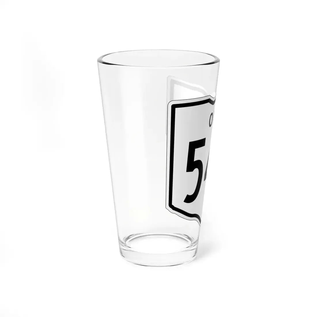 OH-544 1948 (Ohio) (Road Sign) Pint Glss 16oz - Go Mug Yourself