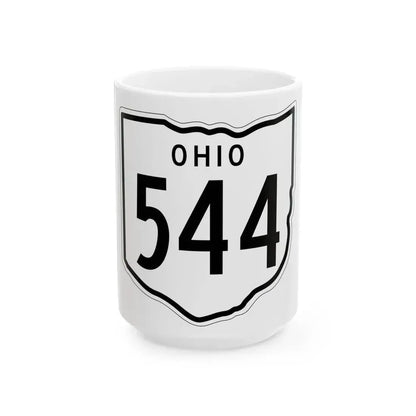 OH-544 1948 (Ohio) (Road Sign) White Coffee Mug 15oz - Go Mug Yourself