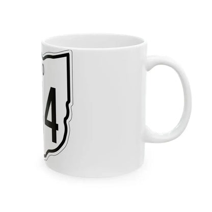 OH-544 1948 (Ohio) (Road Sign) White Coffee Mug - Go Mug Yourself
