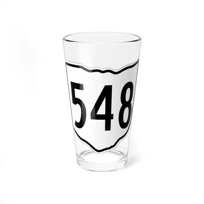 OH-548 1960 (Ohio) (Road Sign) Pint Glass 16oz 16oz - Go Mug Yourself