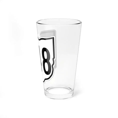 OH-548 1960 (Ohio) (Road Sign) Pint Glass 16oz - Go Mug Yourself