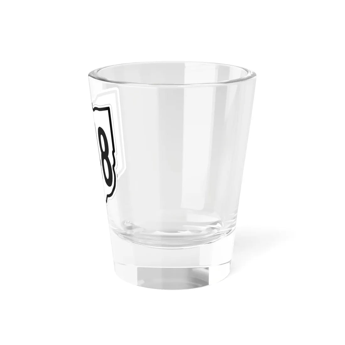 OH-548 1960 (Ohio) (Road Sign) Shot Glass 1.5oz - Go Mug Yourself
