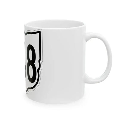 OH-548 1960 (Ohio) (Road Sign) White Coffee Mug - Go Mug Yourself