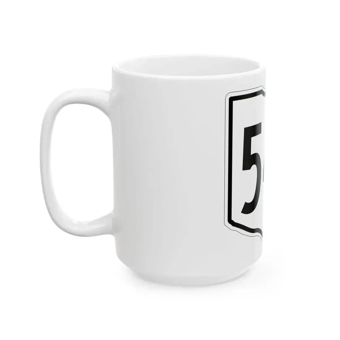OH-548 1960 (Ohio) (Road Sign) White Coffee Mug - Go Mug Yourself
