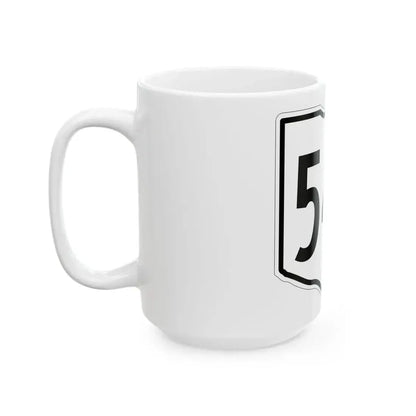 OH-548 1960 (Ohio) (Road Sign) White Coffee Mug - Go Mug Yourself