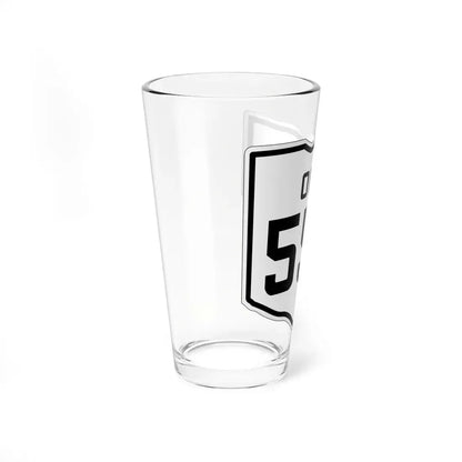 OH-550 1927 (Ohio) (Road Sign) Pint Glss 16oz - Go Mug Yourself