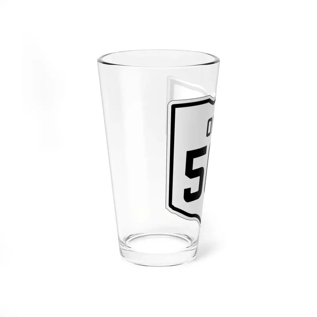 OH-567 1927 (Ohio) (Road Sign) Pint Glss 16oz - Go Mug Yourself