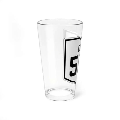 OH-567 1927 (Ohio) (Road Sign) Pint Glss 16oz - Go Mug Yourself