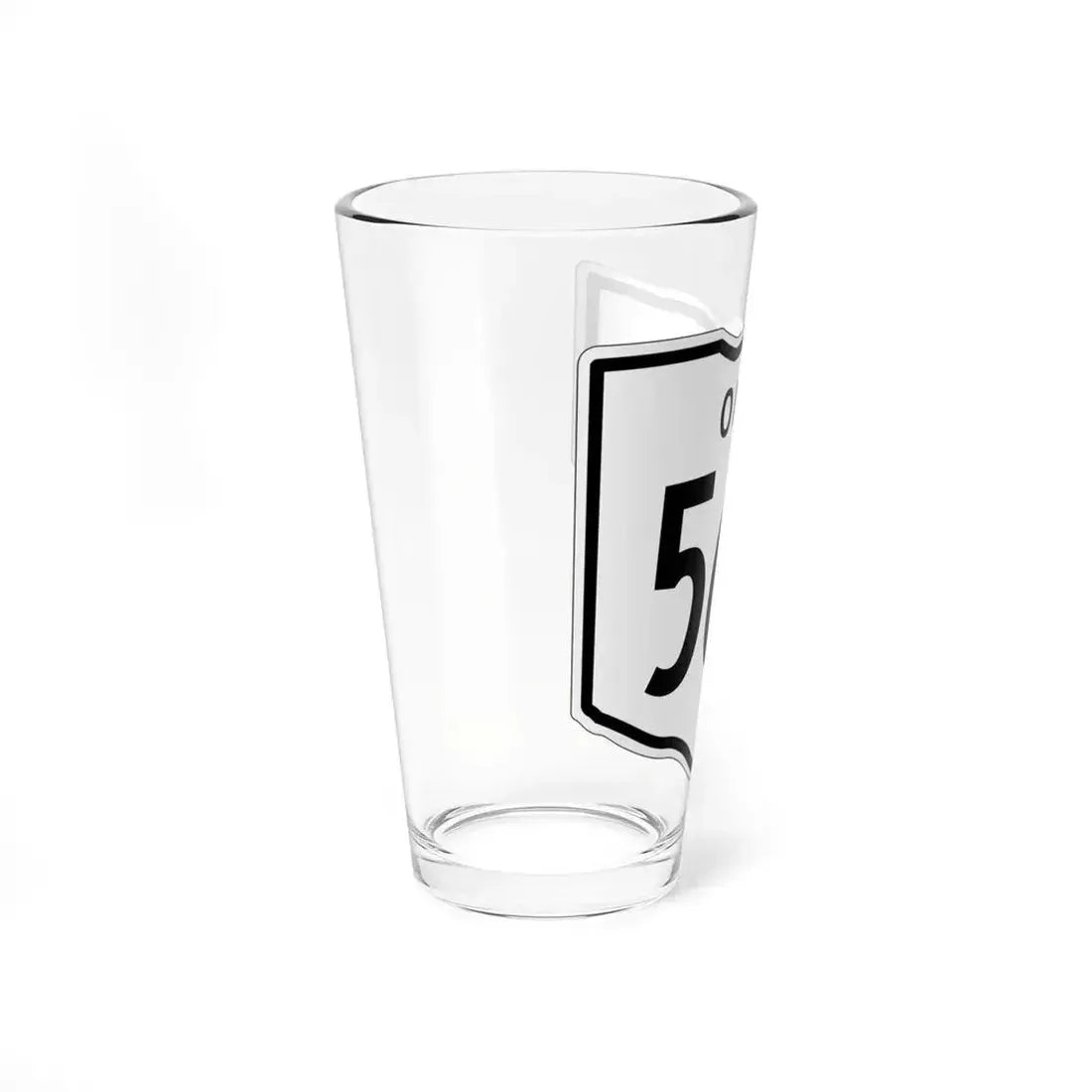 OH-567 1948 (Ohio) (Road Sign) Pint Glass 16oz - Go Mug Yourself