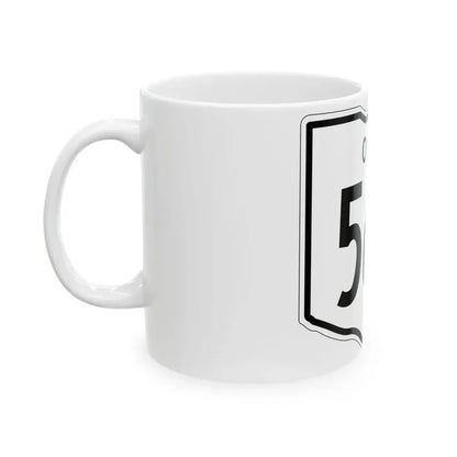 OH-567 1948 (Ohio) (Road Sign) White Coffee Mug - Go Mug Yourself