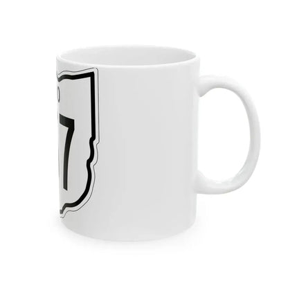 OH-567 1948 (Ohio) (Road Sign) White Coffee Mug - Go Mug Yourself