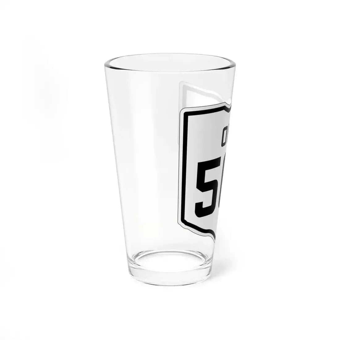 OH-568 1927 (Ohio) (Road Sign) Pint Glss 16oz - Go Mug Yourself