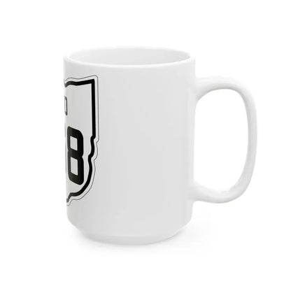 OH-568 1927 (Ohio) (Road Sign) White Coffee Mug - Go Mug Yourself