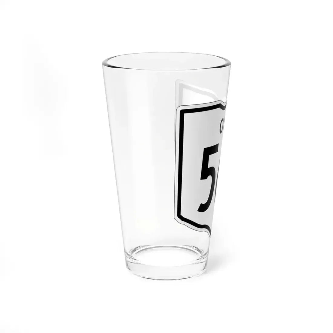 OH-568 1948 (Ohio) (Road Sign) Pint Glass 16oz - Go Mug Yourself
