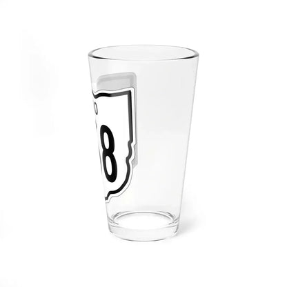 OH-568 1948 (Ohio) (Road Sign) Pint Glass 16oz - Go Mug Yourself