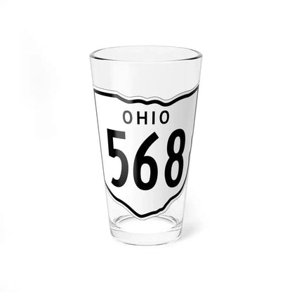 OH-568 1948 (Ohio) (Road Sign) Pint Glss 16oz 16oz - Go Mug Yourself