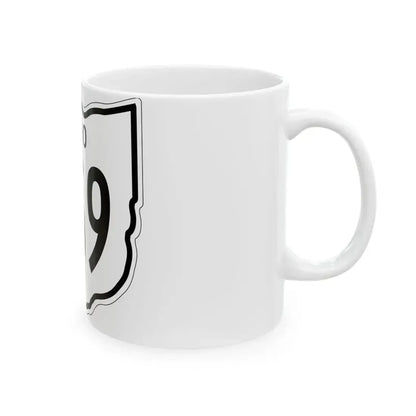 OH-569 1948 (Ohio) (Road Sign) White Coffee Mug - Go Mug Yourself