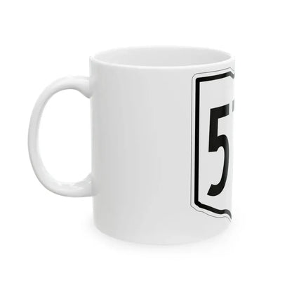 OH-570 1960 (Ohio) (Road Sign) White Coffee Mug - Go Mug Yourself