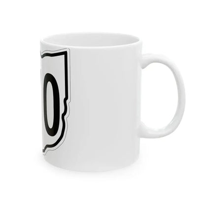 OH-570 1960 (Ohio) (Road Sign) White Coffee Mug - Go Mug Yourself