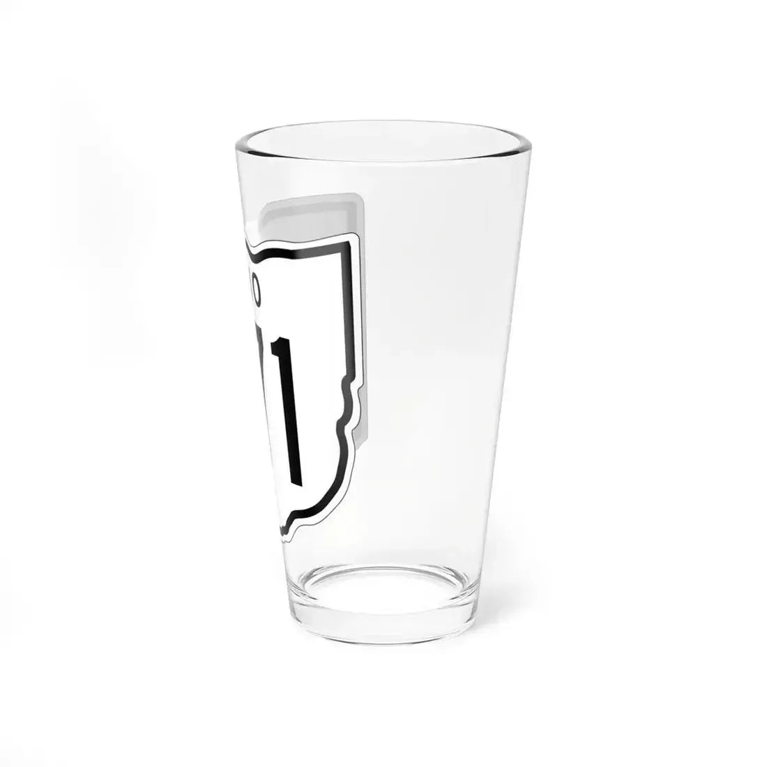 OH-571 1948 (Ohio) (Road Sign) Pint Glass 16oz - Go Mug Yourself