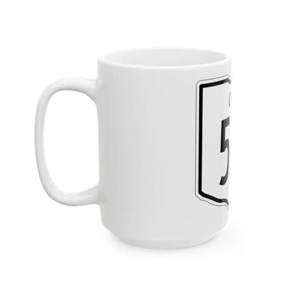 OH-571 1948 (Ohio) (Road Sign) White Coffee Mug - Go Mug Yourself