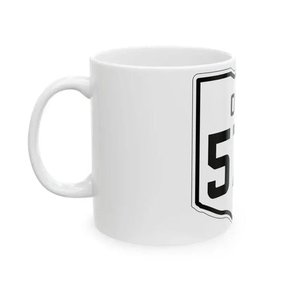 OH-572 1927 (Ohio) (Road Sign) White Coffee Mug - Go Mug Yourself