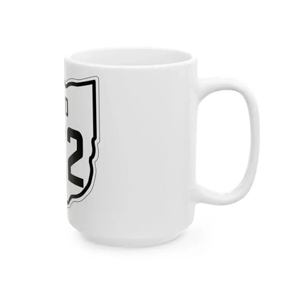 OH-572 1927 (Ohio) (Road Sign) White Coffee Mug - Go Mug Yourself