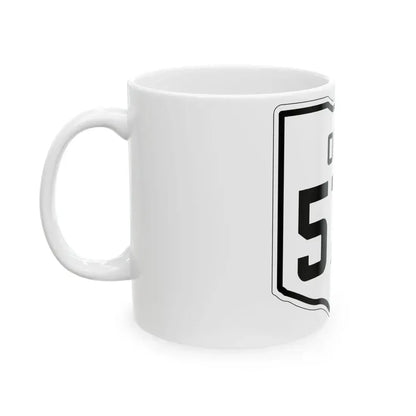 OH-573 1927 (Ohio) (Road Sign) White Coffee Mug - Go Mug Yourself