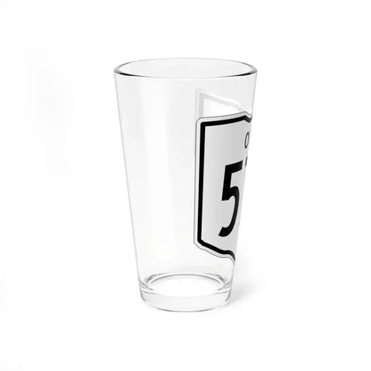 OH-577 1948 (Ohio) (Road Sign) Pint Glass 16oz - Go Mug Yourself