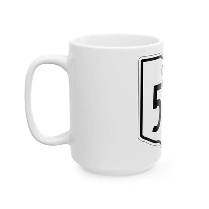 OH-577 1948 (Ohio) (Road Sign) White Coffee Mug - Go Mug Yourself