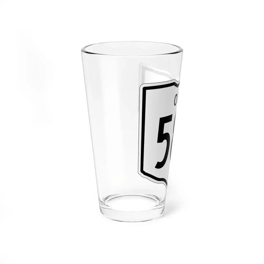 OH-584 1948 (Ohio) (Road Sign) Pint Glass 16oz - Go Mug Yourself
