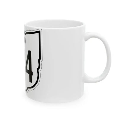 OH-584 1948 (Ohio) (Road Sign) White Coffee Mug - Go Mug Yourself