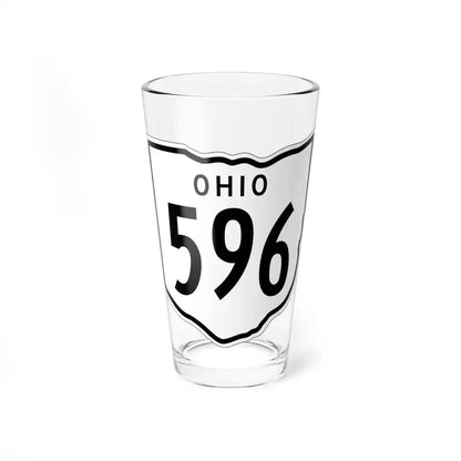 OH-596 1948 (Ohio) (Road Sign) Pint Glass 16oz 16oz - Go Mug Yourself
