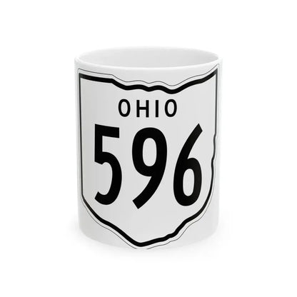 OH-596 1948 (Ohio) (Road Sign) White Coffee Mug 11oz - Go Mug Yourself