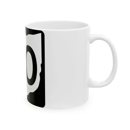 OH-60 (Ohio) (Road Sign) White Coffee Mug - Go Mug Yourself