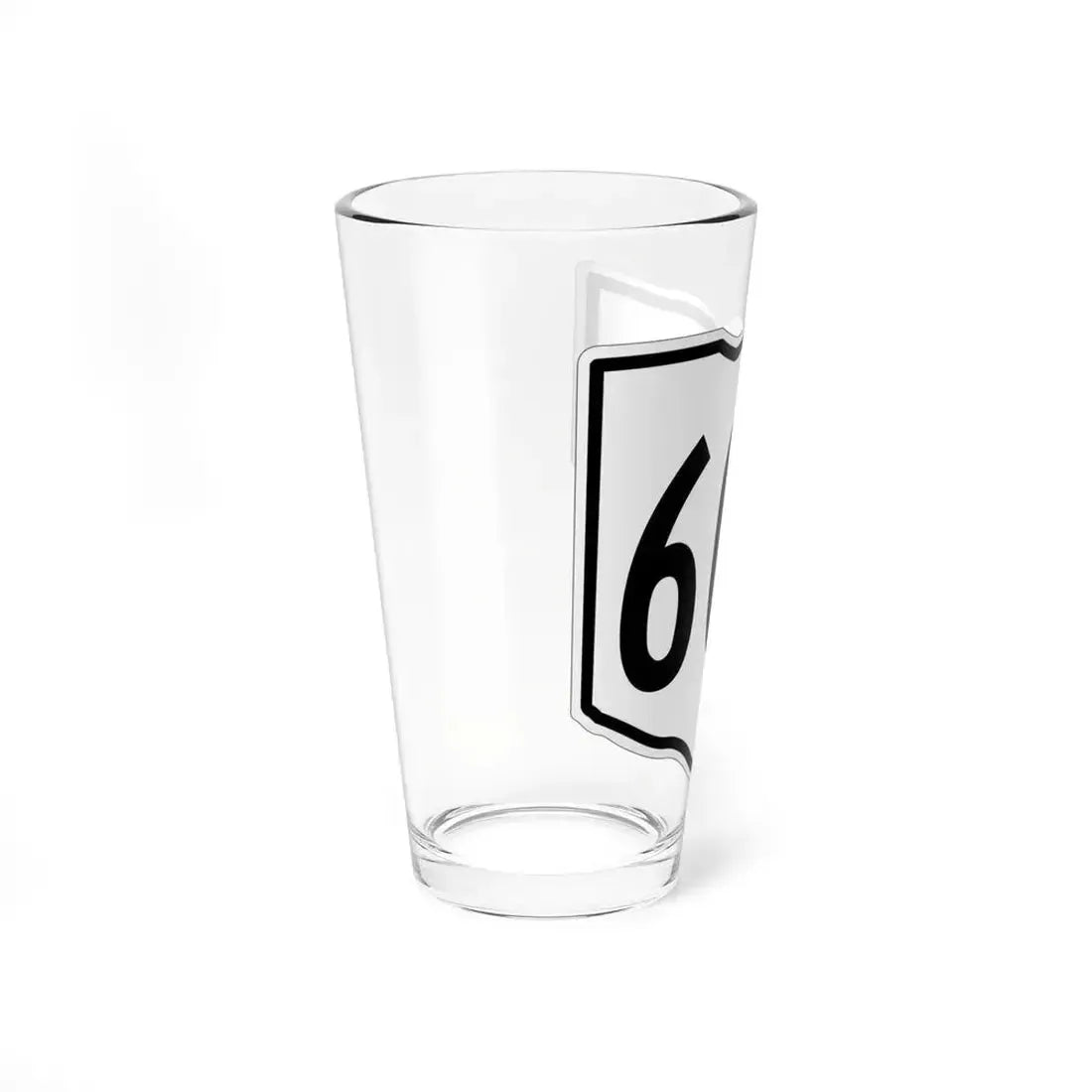 OH-608 1960 (Ohio) (Road Sign) Pint Glass 16oz - Go Mug Yourself