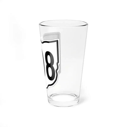 OH-608 1960 (Ohio) (Road Sign) Pint Glass 16oz - Go Mug Yourself