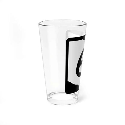 OH-61 (Ohio) (Road Sign) Pint Glass 16oz - Go Mug Yourself