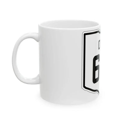OH-613 1927 (Ohio) (Road Sign) White Coffee Mug - Go Mug Yourself